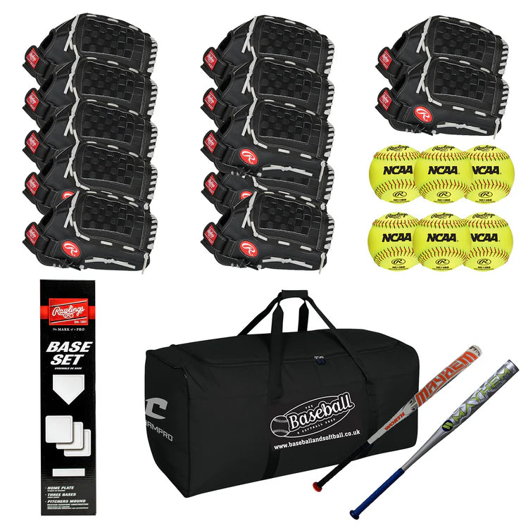 Softball Starter Set (Wheeled Bag)